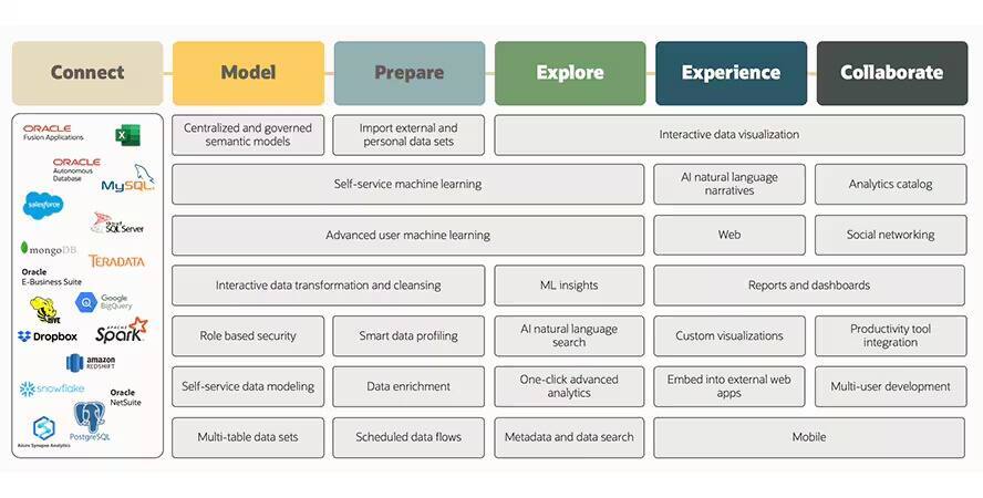 Private Access to Public Oracle Analytics Services