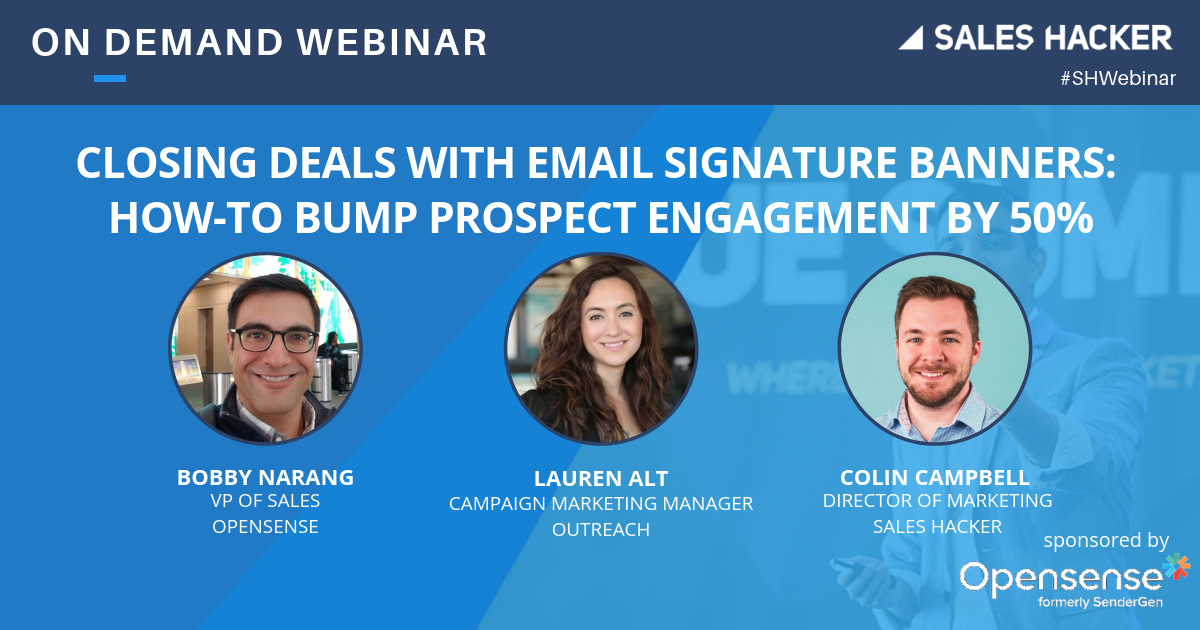Closing Deals With Email Signature Banners: How-To Bump Prospect Engagement By 50%