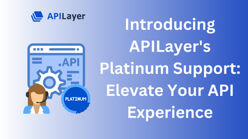 Introducing APILayer's Platinum Support: Elevate Your API Experience