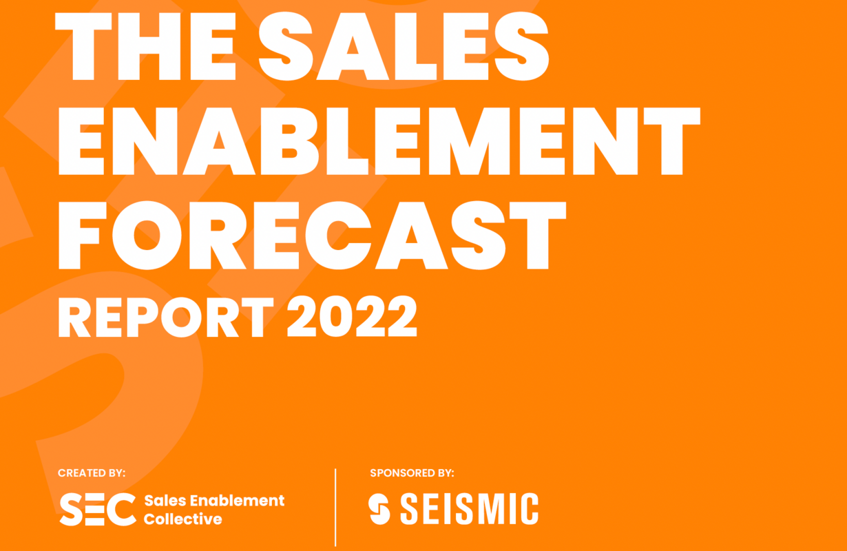 Sales Enablement Forecast 2022