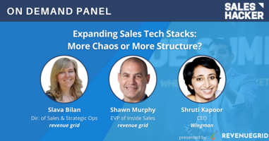 Expanding Sales Tech Stacks: More Chaos or More Structure?
