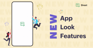 Introducing the exclusive Zoho Sheet app for iOS and iPadOS