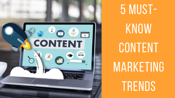 5 Must-Know Content Marketing Trends - The Crowdfire blog