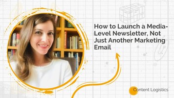 How to launch a media-level newsletter, not just another marketing email with Ashley Guttuso