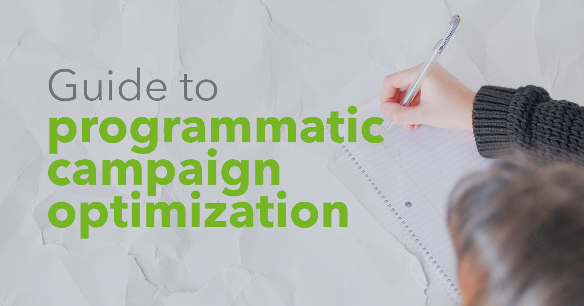 Guide to programmatic campaign optimization