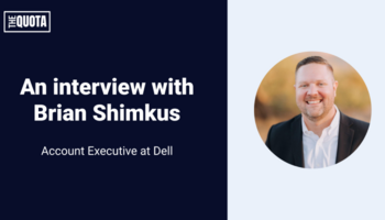 An interview with Brian Shimkus, a former engineer who made the transition into IT sales and hasn't looked back