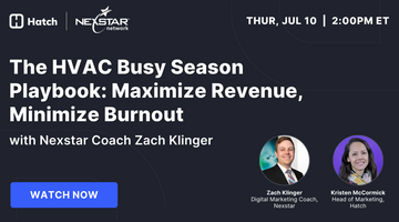 The HVAC Busy Season Playbook: Maximize Revenue, Minimize Burnout – with Nexstar Coach Zach Klinger