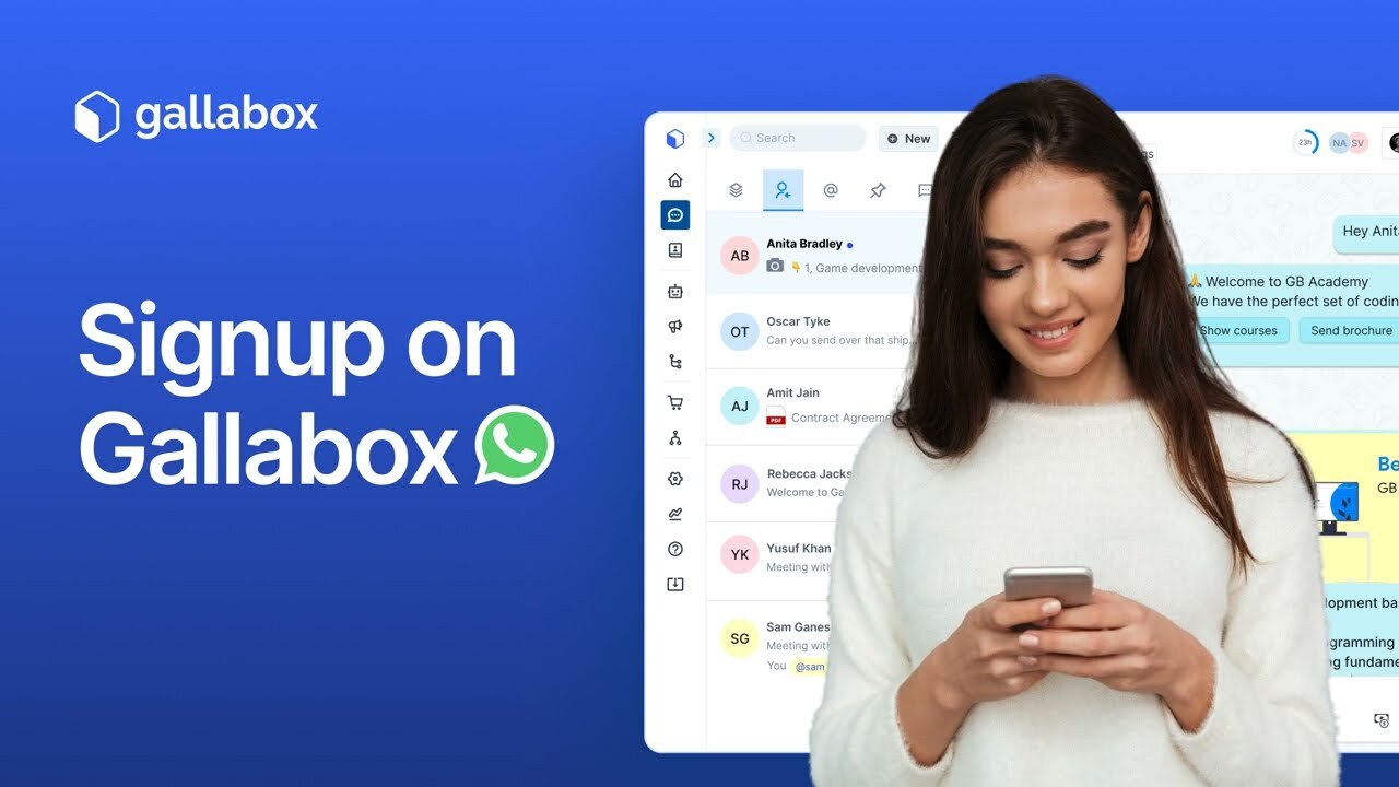 Onboarding Video Part - 01 | Sign up on Gallabox