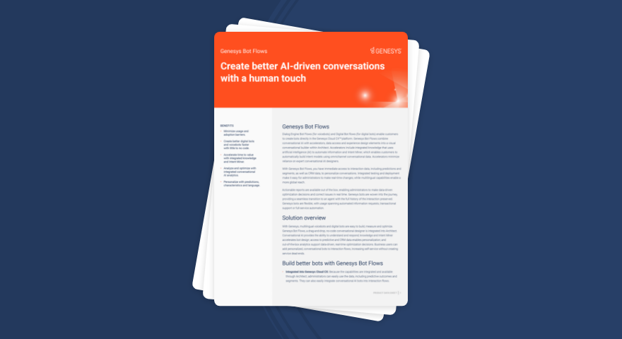 Create better AI-driven conversations with a human touch