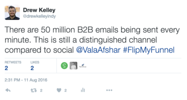 #FlipMyFunnel = ABM + Social Selling + One Day Only