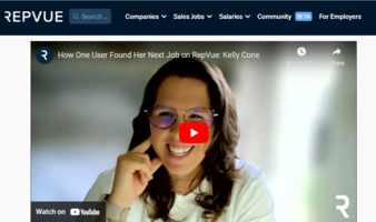 How One RepVue User Landed Her Next Sales Job