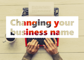 How to handle your online reputation after changing your business name?