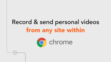 Send videos through any platform with the BombBomb Video Chrome Extension