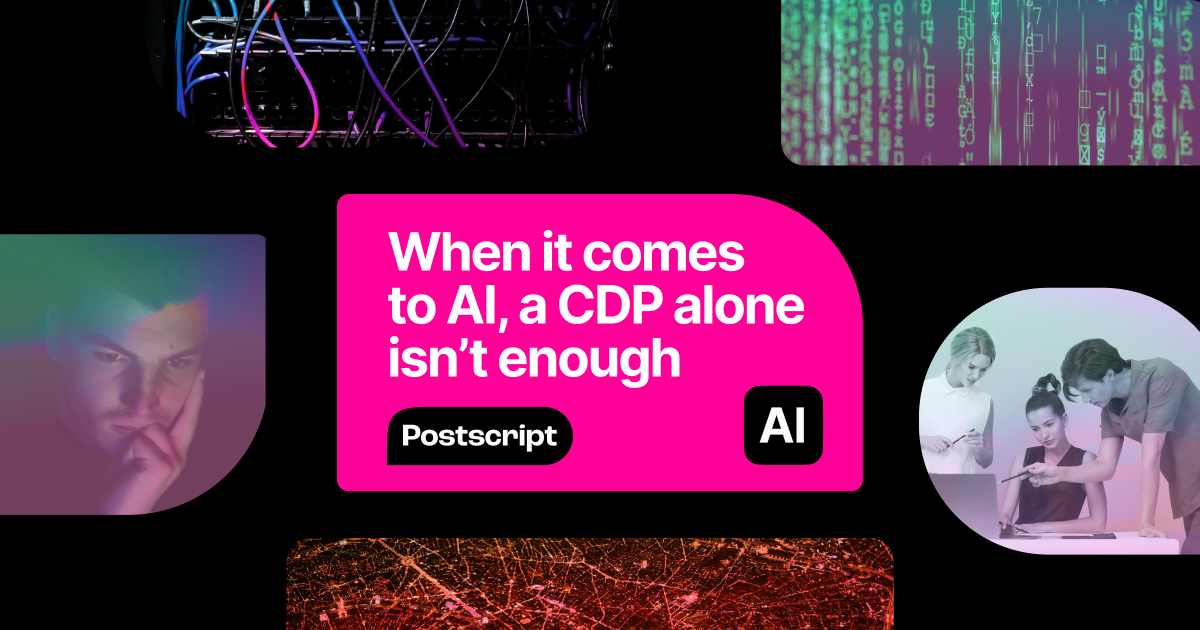 When it comes to AI, a CDP alone isn't enough