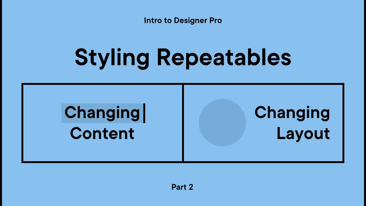 Splash Designer Pro: Styling Repeatables (Changing Content & Layout) | Event Branding & Design