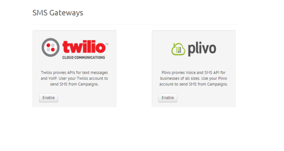 Twilio SMS