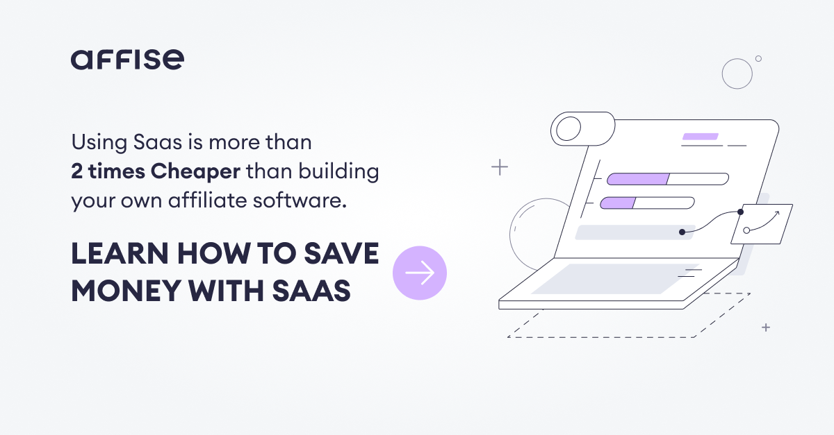 What makes affiliate management SaaS 2X cheaper