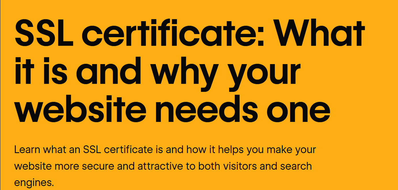 SSL certificate: What it is and why your website needs one 