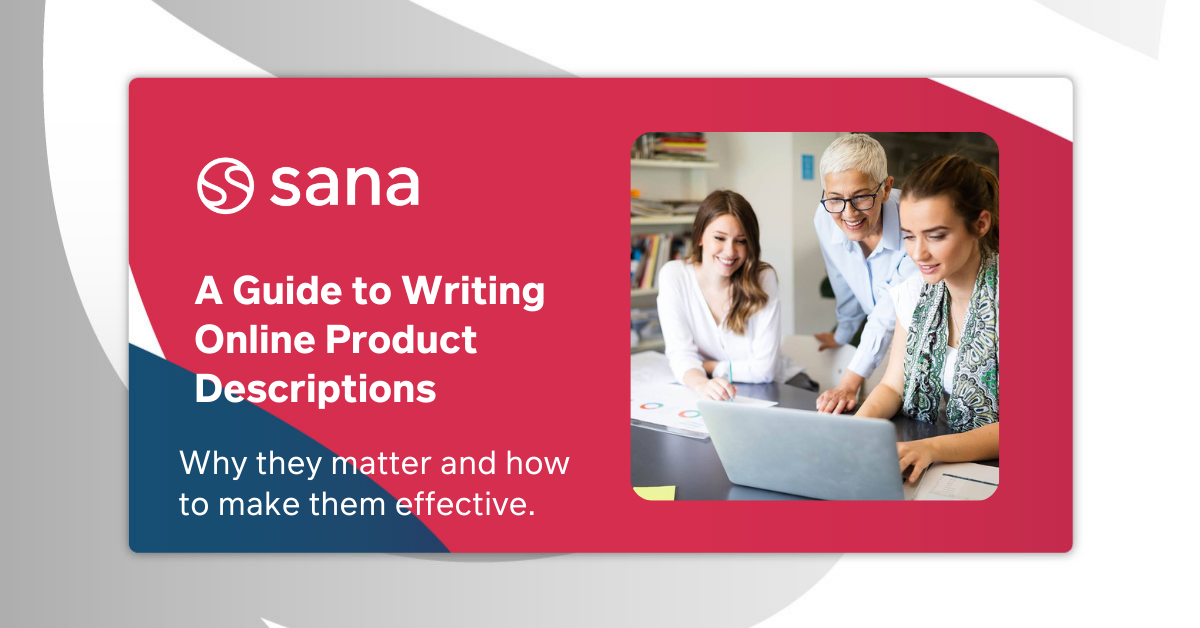 A guide for writing product descriptions