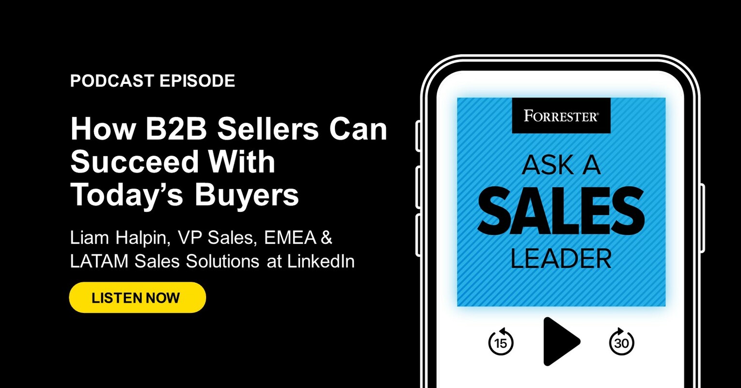How B2B Sellers Can Succeed With Today's B2B Buyers
