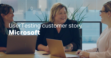 Microsoft + UserTesting