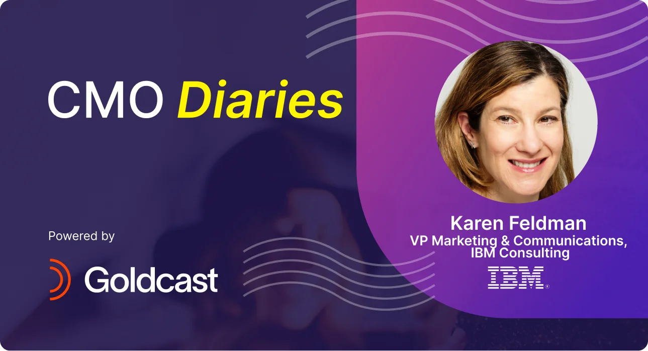 Chat With Top B2B CMOs | CMO Diaries by Goldcast