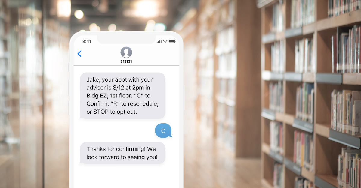 Student Reminder Text Solutions for Higher Education