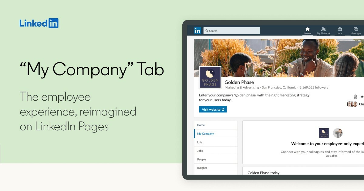 Introducing the "My Company" Tab on LinkedIn Pages