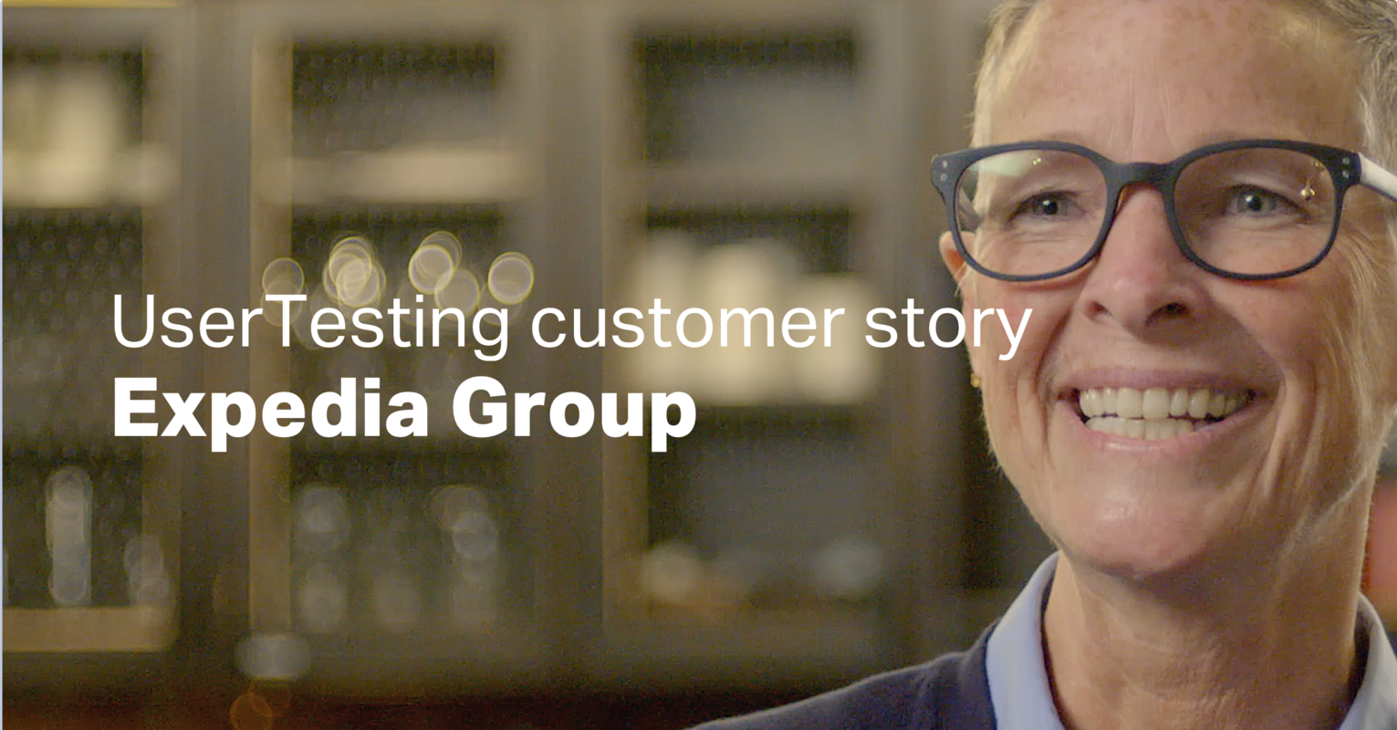 Expedia Group + UserTesting