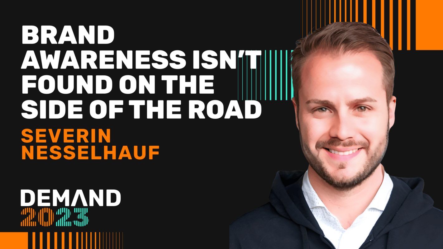 Brand awareness isn't found on the side of the road