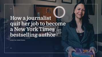 How a journalist quit her job to become a New York Times bestselling author