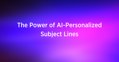 The Power of AI-Personalized Subject Lines