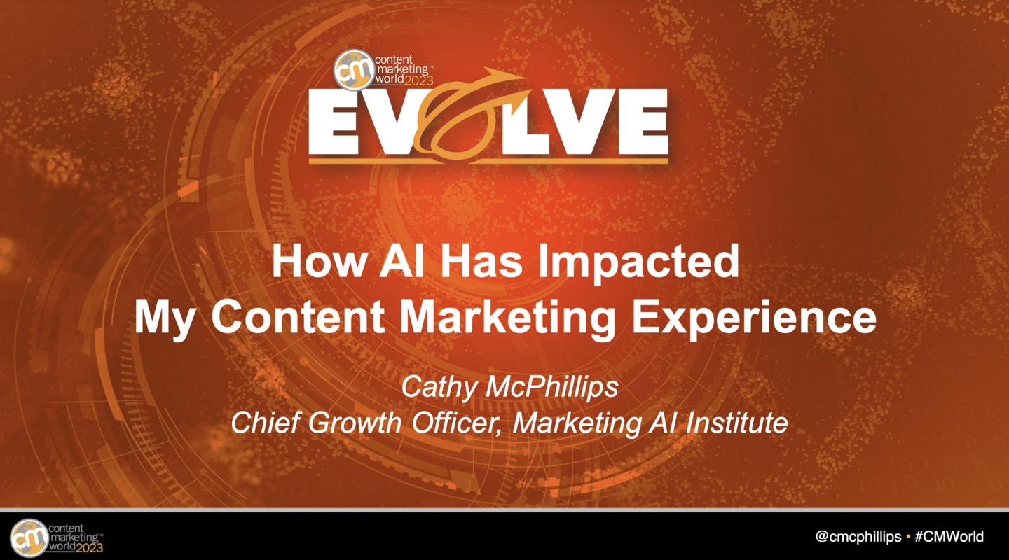 How AI Has Impacted My Content Marketing Experience