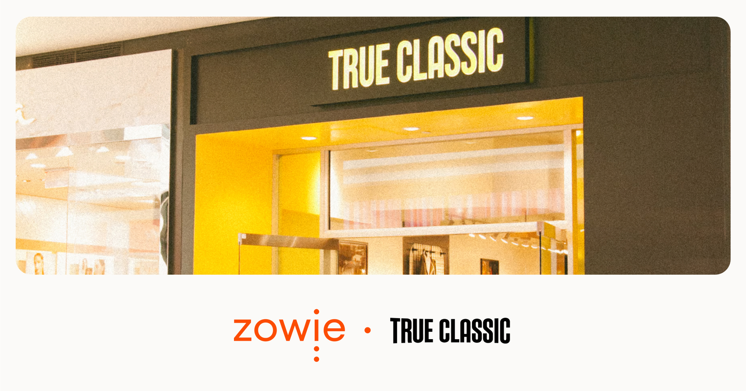 How True Classic Switched from Gorgias to Zowie and Uncovered $3 Million in New Revenue