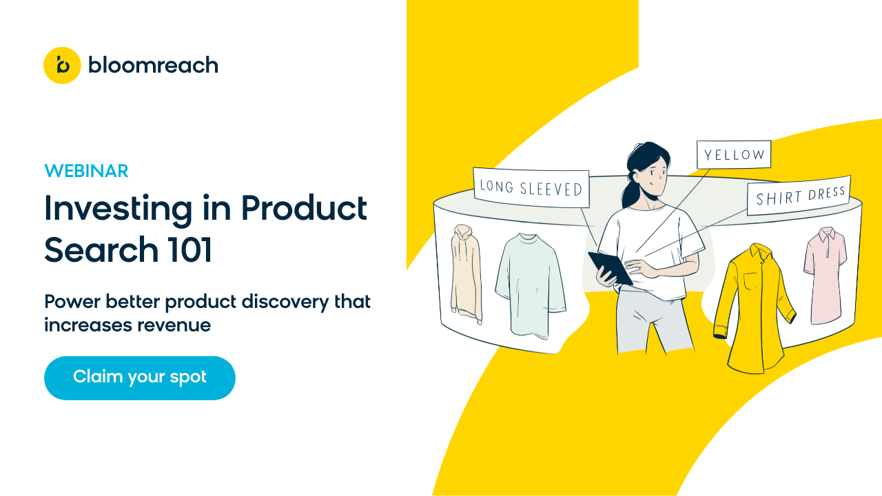 Investing in Product Search 101 | Register Now
