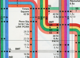 Graphic Design Legend Massimo Vignelli's NYC Subway Design