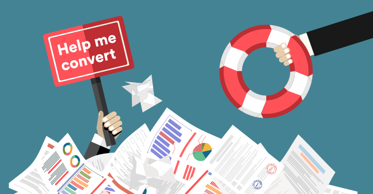 How testing can be a lifebuoy in conversion optimization