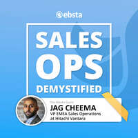 VP EMEA Sales Operations: Jag Cheema of Hitachi Vantara