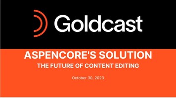AspenCore's Solution: Goldcast's Content Lab, an AI-Powered Editing Suite | Goldcast