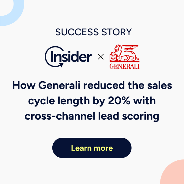 How Generali reduced the sales cycle length by 20% with cross-channel lead scoring