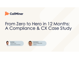From Zero to Hero in 10 Months: A Compliance & CX Case Study