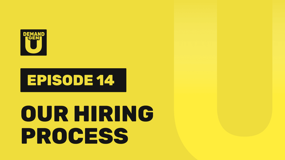 Hiring Our Marketing Team: The Good, the Bad, and the Ugly