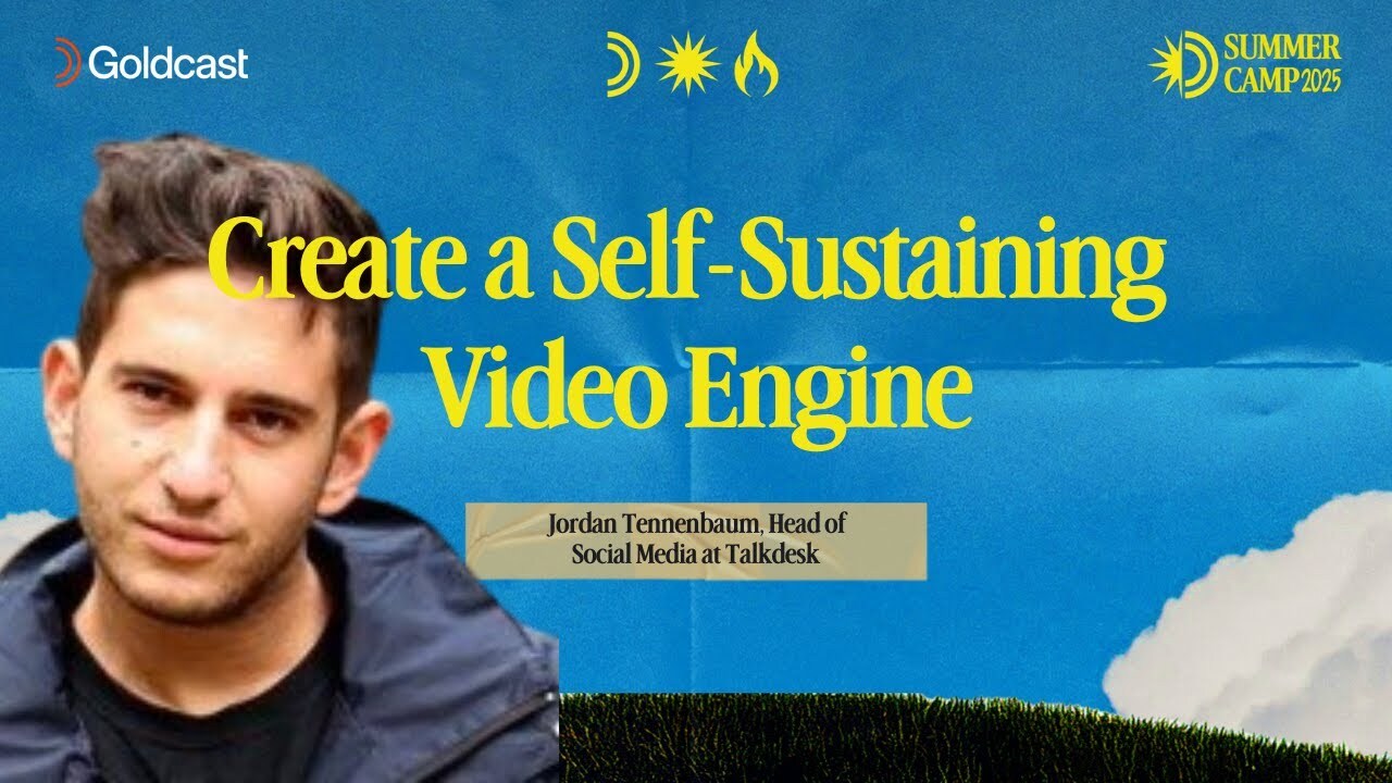 How to Build a Video Engine That Scales Itself-Jordan Tennenbaum at Talkdesk
