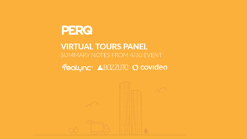 The New Reality of Virtual Apartment Tours: Panel Discussion
