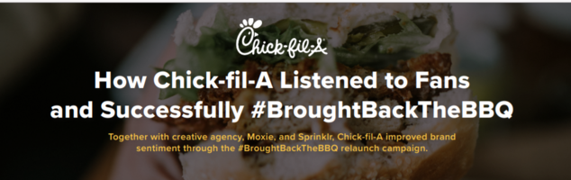 How Chick-fil-A Listened to Fans and Successfully #BroughtBackTheBBQ
