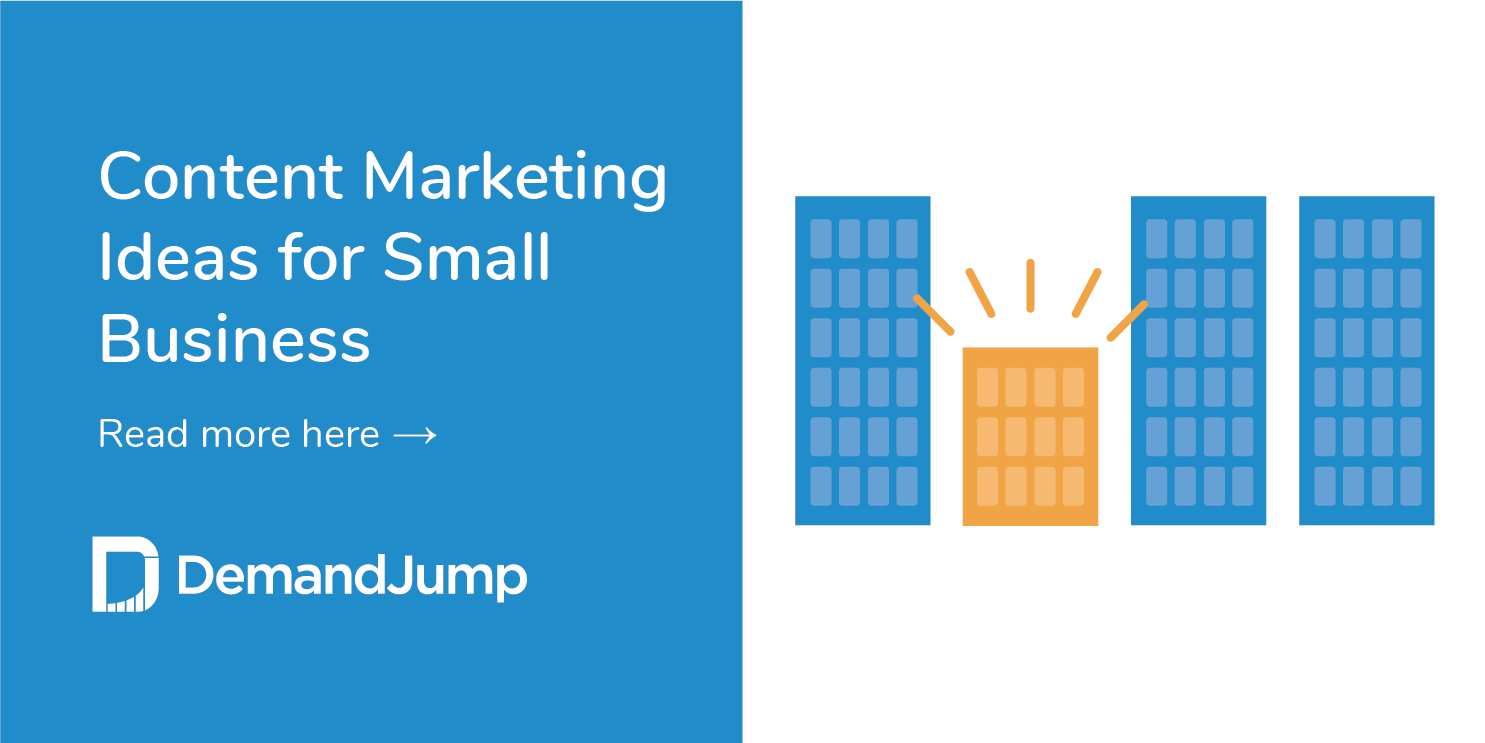 Content Marketing Ideas for Small Business