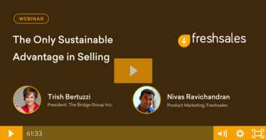 "The Only Sustainable Advantage in Selling" with Trish Bertuzzi