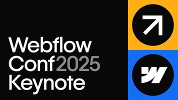 Webflow Conf 2025 - Opening Keynote