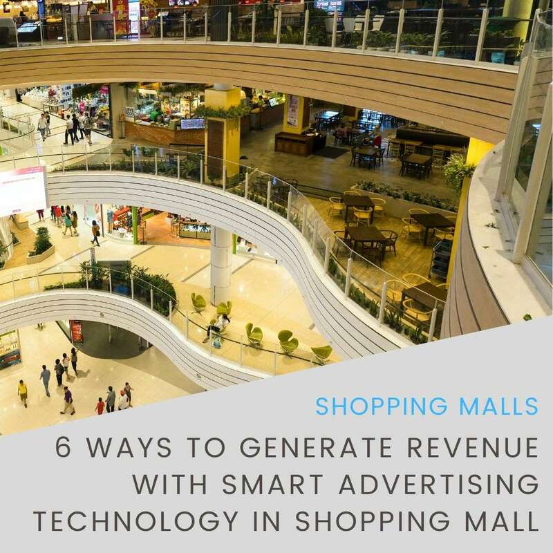 6 Ways To Generate Revenue With Smart Advertising Technology In A Shopping Mall