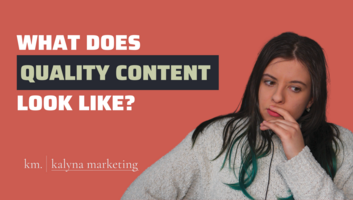 What IS quality content?